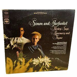 Simon And Garfunkel Parsley, Sage, Rosemary And Thyme (Vinyl, 1966) Columbia – C